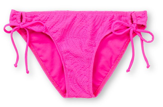 Empyre Girls Oslo Hot Pink Crochet Tunnel Tie Bikini Bottom