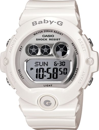 G-Shock BG6900-7 Baby-G Mirror White Watch