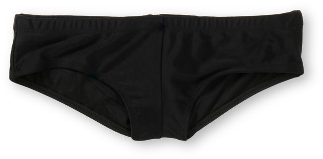 Empyre Girls Black Romp Boy Short Bikini Bottom