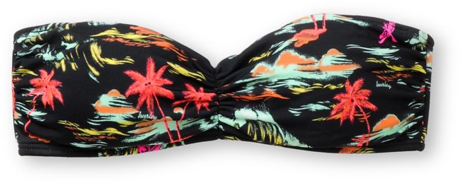 Hurley Swim Flamo Bandeau Bikini Top
