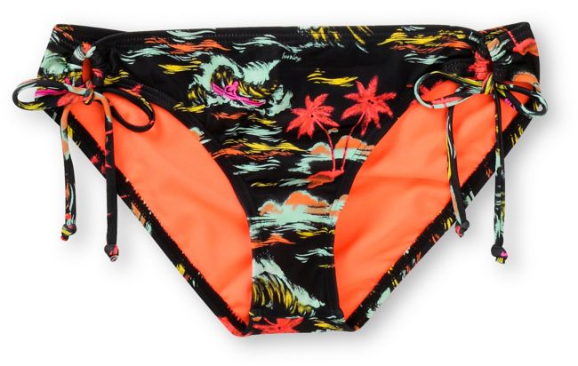 Hurley Swim Flamo Tunnel Tie Bikini Bottom