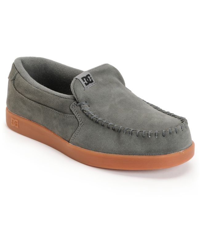 DC Villain Battleship Suede & Gum Slippers