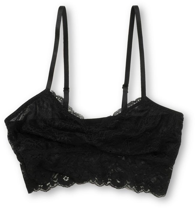 Trillium Black Lace Bralette