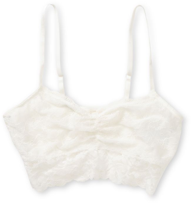 Trillium Vanilla White Lace Bralette