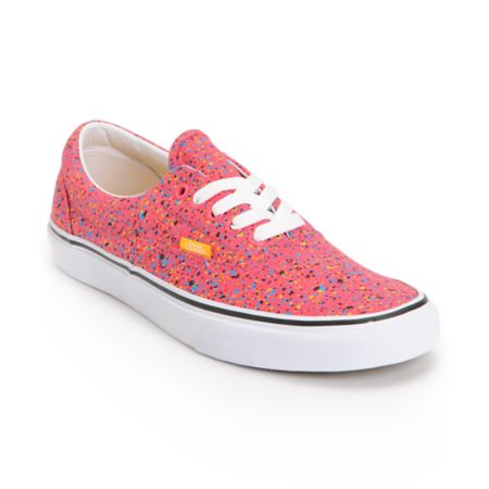 Vans Era Overspray Red Shoe