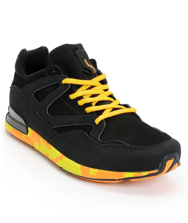 The Hundreds Hoya Black & Yellow Shoe