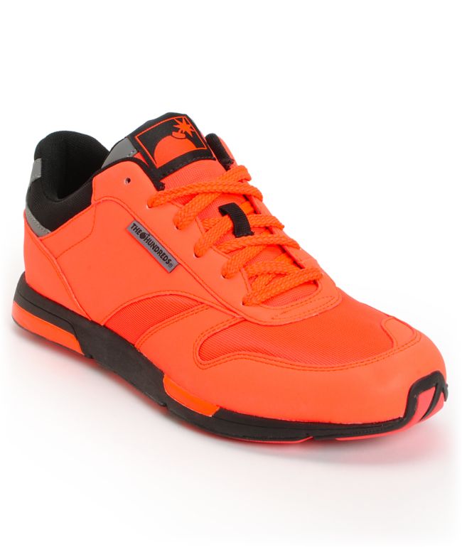 The Hundreds Scully Infra Red & Black Shoe