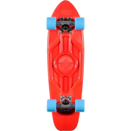 Dusters Mighty 25 Blue & Red Plastic Cruiser Skateboard