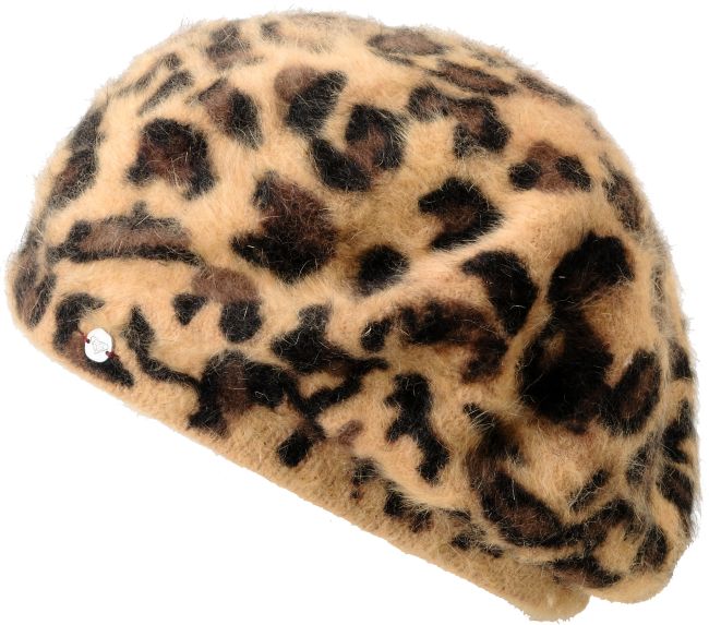 Roxy Sprinkle Leopard Slouchy Beanie