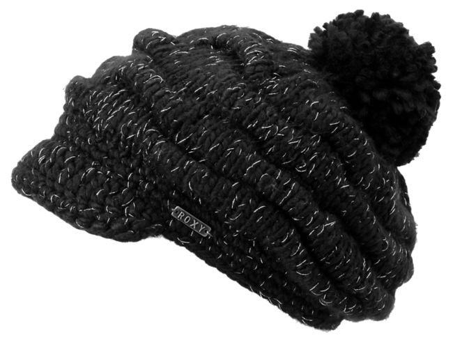 Roxy Seeing Stars Black Visor Beanie