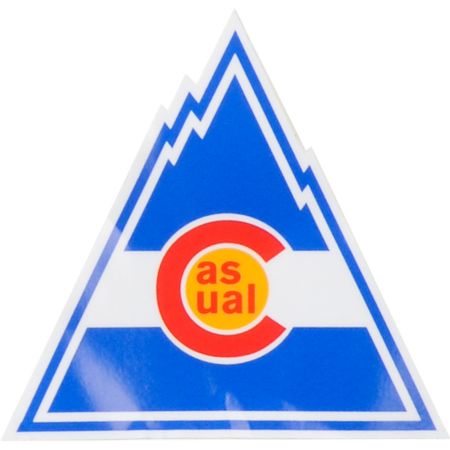 Casual Industrees Rockies Logo Sticker