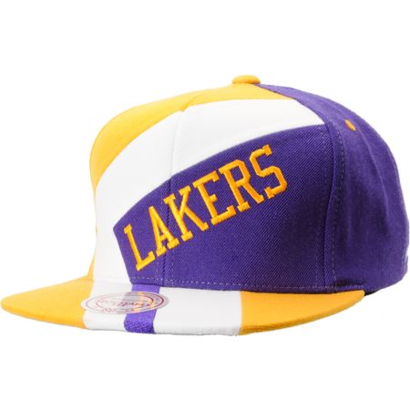 NBA Mitchell and Ness Lakers One-On-One Snapback Hat