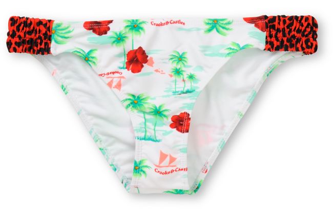 Crooks And Castles Mahalo Maldives Basic Bikini Bottom