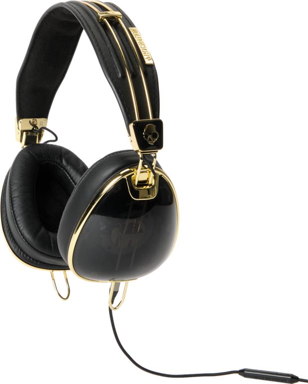 Skullcandy x Roc Nation Aviator LTD Black & Gold Headphones