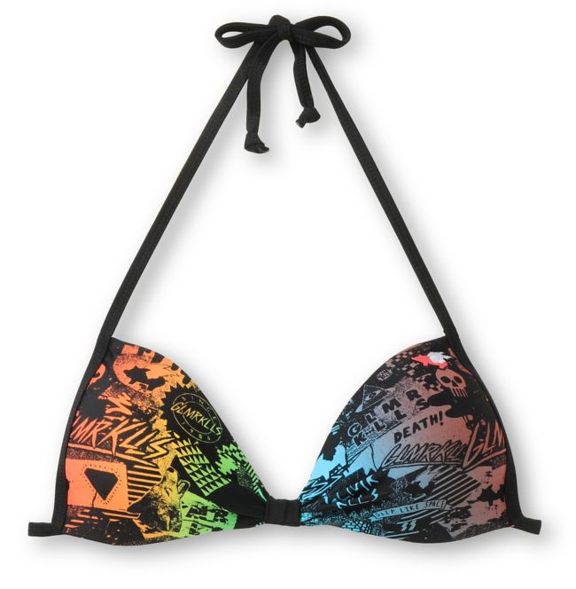 Glamour Kills Variant Forever Spectrum Molded Cup Bikini Top