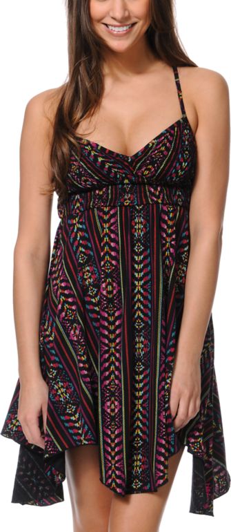 Billabong Preston Tribal Print Dress