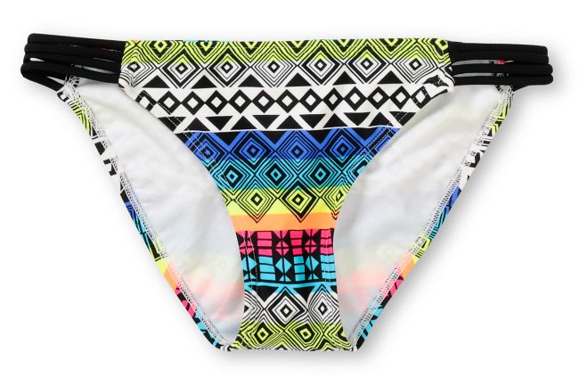 Malibu Tribal Weave Side Strap Bikini Bottom