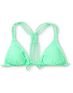 Malibu Candy Coated Mint Triangle Bikini Top