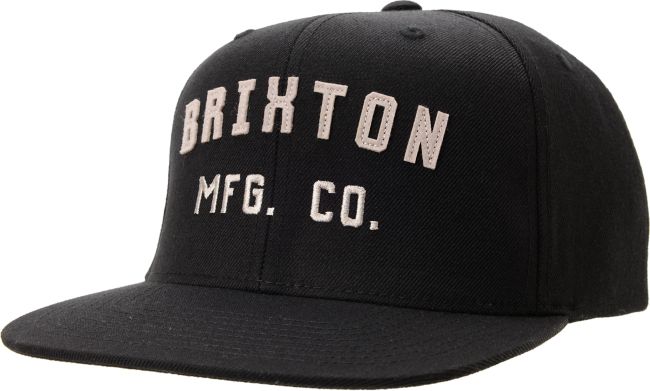 Brixton Arden Black & White Snapback Hat