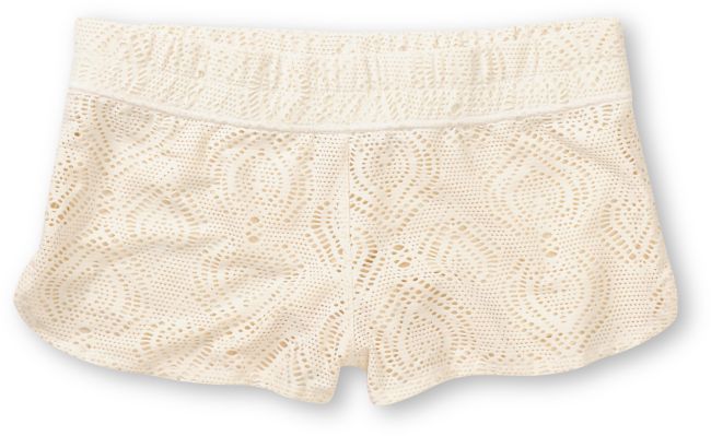 Empyre Girls Dorea Natural Crochet Board Shorts