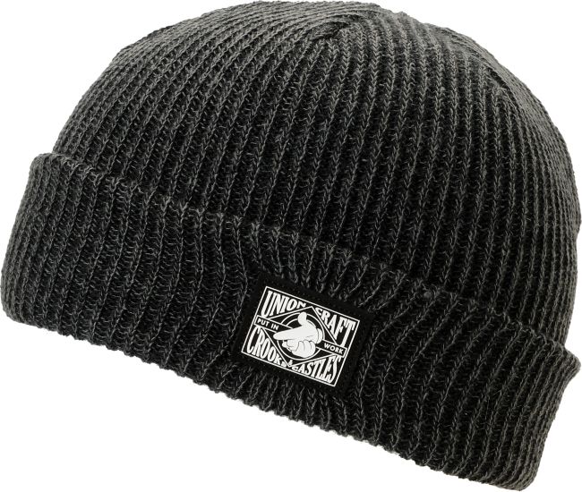Crooks and Castles Union Craft Black Beanie