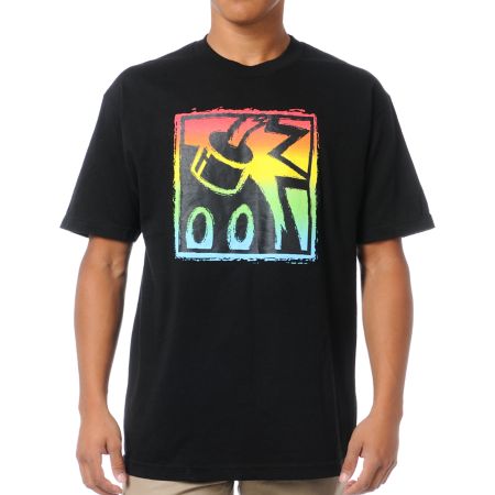 The Hundreds Etchy Black Tee Shirt
