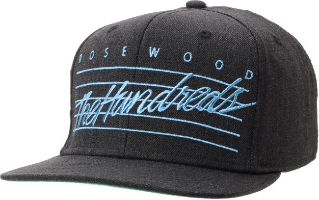 The Hundreds Daze Black Denim Snapback Hat