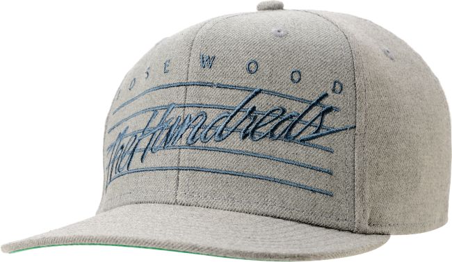 The Hundreds Daze Heather Grey & Navy Snapback Hat