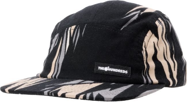 The Hundreds Milk Black 5 Panel Hat
