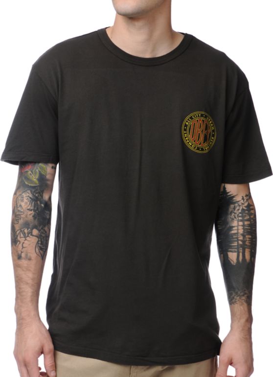 Obey Urban Renewal 2 Charcoal Tee Shirt