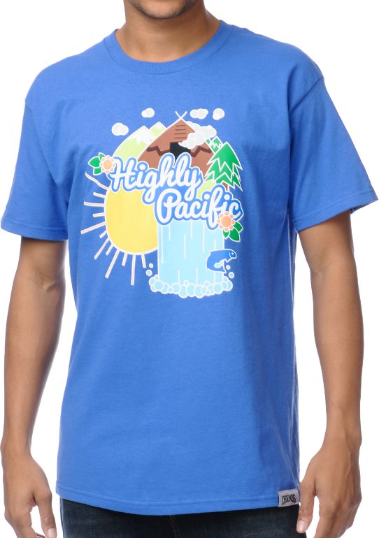Local Legends Of The Fall Blue Tee Shirt