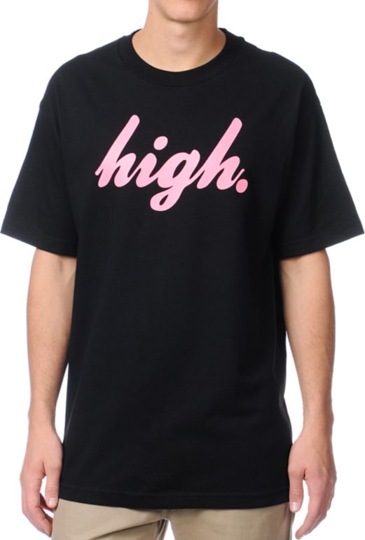 Odd Future Domo High Black & Hot Pink Tee Shirt