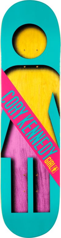 Girl Kennedy Half And Half 8.0 Skateboard Deck