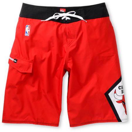 Quiksilver Bulls NBA Red 22 Board Shorts