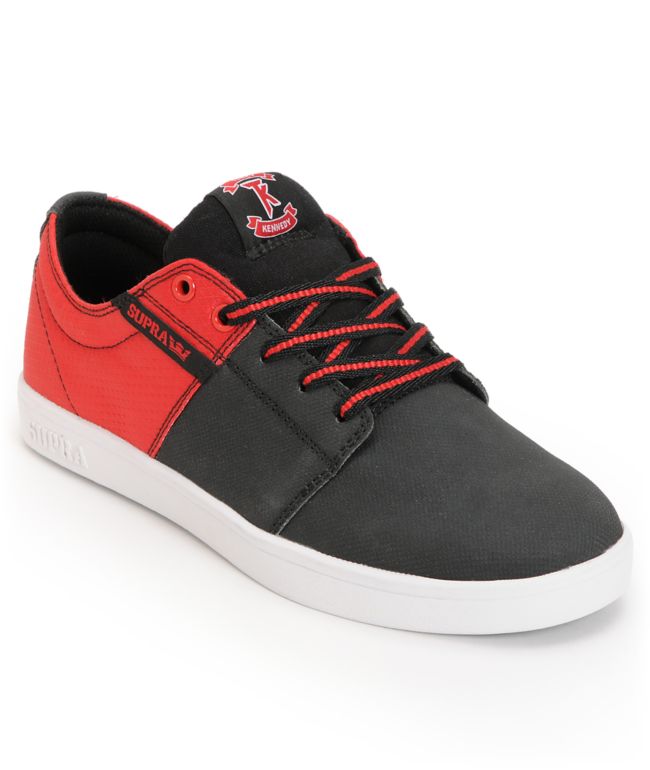 Supra TK Stacks Black & Red Raptor Tuf Shoe