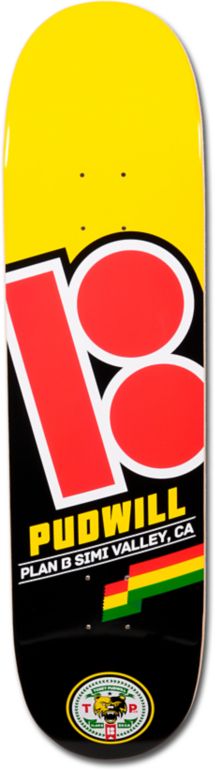Plan B Pudwill Flag 8.0 Skateboard Deck