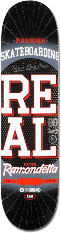 Real Ramondetta Pushing R1 8.06 Skateboard Deck