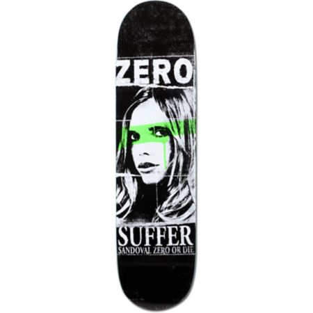 Zero Sandoval Suffer 7.87 Skateboard Deck