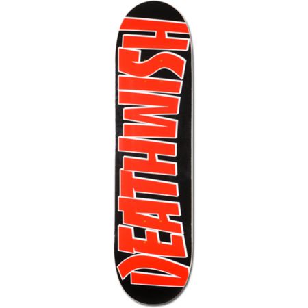Deathwish Thrash Red 8.0 Skateboard Deck