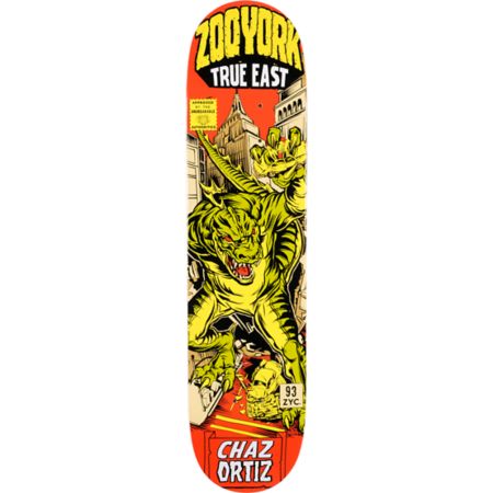 Zoo York Chaz Ortiz Halker 7.5 Skateboard Deck