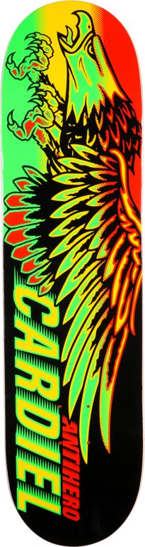 Anti Hero Cardiel Irie 8.1 Skateboard Deck