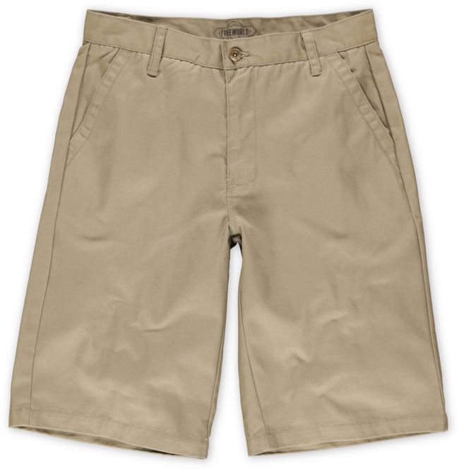 Free World Venice Khaki Chino Shorts