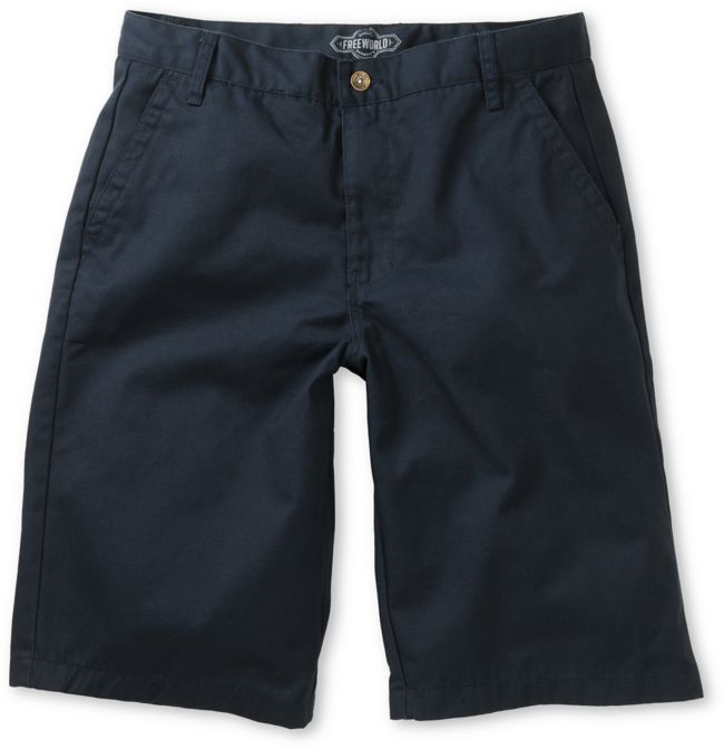 Free World Venice Navy Chino Shorts