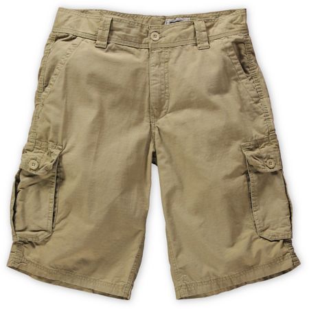 Free World Fiasco Khaki Ripstop Cargo Shorts