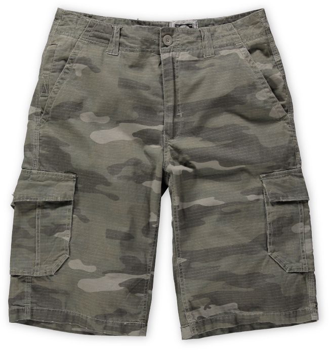 Free World Tipster Camo Ripstop Cargo Shorts