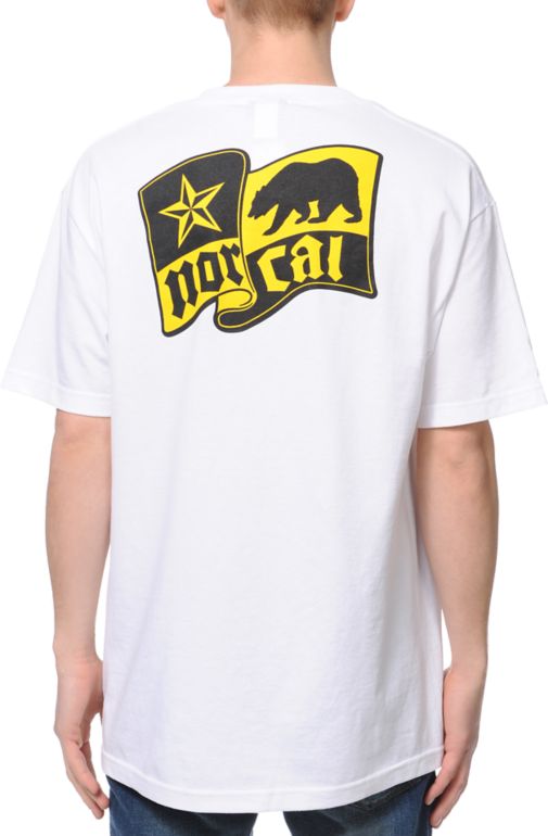 Nor Cal Flagship White Tee Shirt