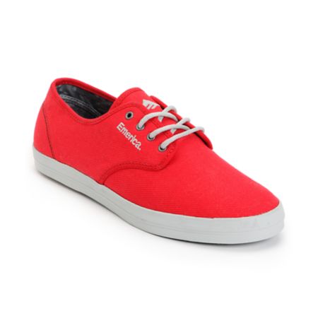 Emerica Wino Red & Grey Tie Dye Shoe