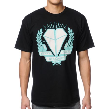 Benny Gold x Diamond Supply Co Black Tee Shirt