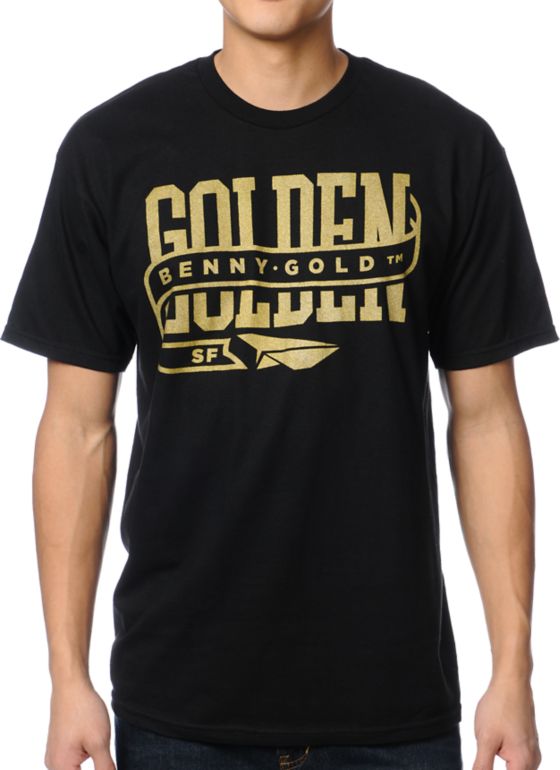 Benny Gold Golden Black Tee Shirt