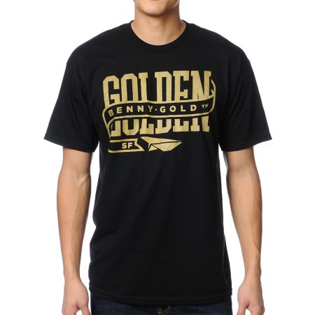 Benny Gold Golden Black Tee Shirt